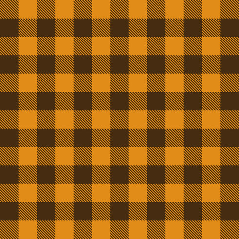 0054 - Small Tan & Brown Plaid