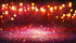 0905 - Red Twinkle Lights and Glitter