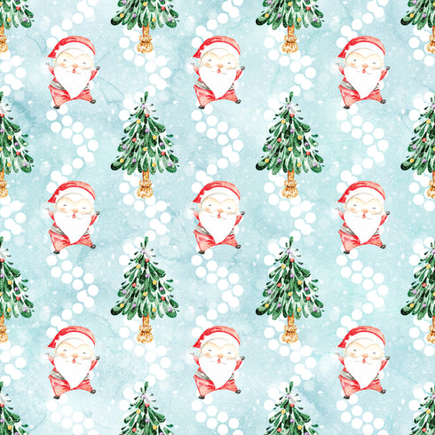 0096 - Santa and Trees