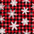 0172 - Buffalo Plaid with Snowflakes