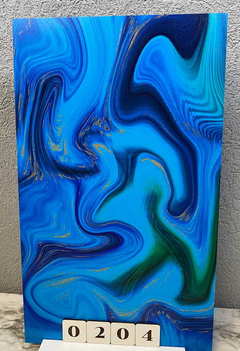 0204 - Blue Marble Swirl