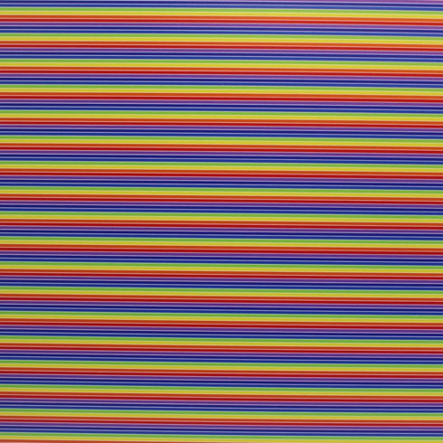 6044 - Micro Rainbow Stripes