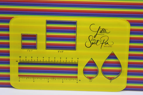 6044 - Micro Rainbow Stripes