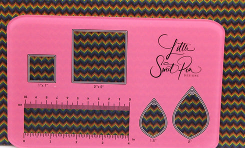 6031 - Rainbow Zig Zag - Sweater Print