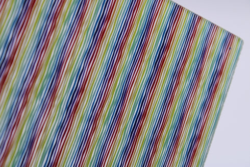 6034 - Abstract Hand Drawn Rainbow Stripes