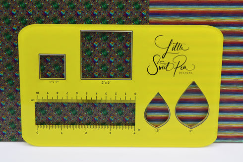 6038 - Micro Rainbow Sea Turtles and Abstract Hand Drawn Stripes