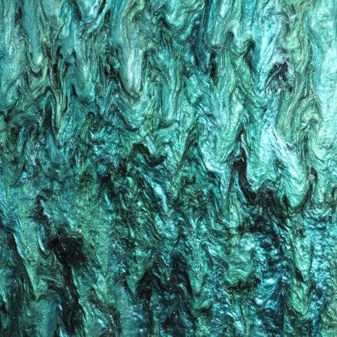 Deep Ocean Glitter Ripple - 1/8" Acrylic Sheet