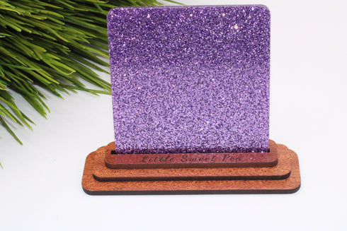 Lilac Purple Glitter - 1/8" Acrylic Sheet