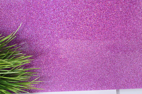 Orchid Pinkish Purple Holographic Glitter - 1/8" Acrylic Sheet