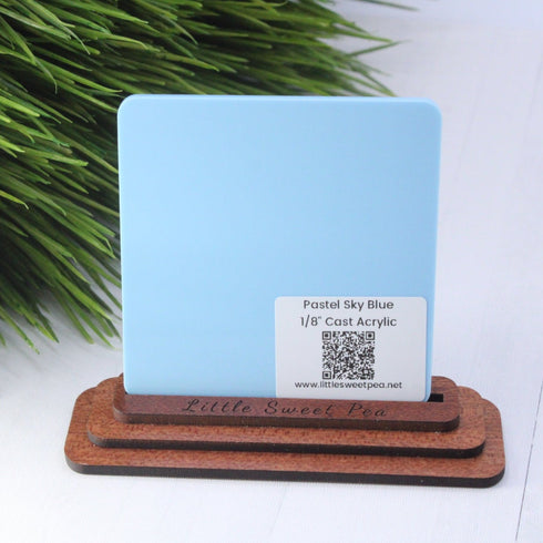 Pastel Sky Blue - 1/8" Cast Acrylic Sheet