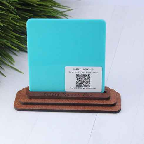 Dark Turquoise (2308) - 1/8" Cast Acrylic Sheet