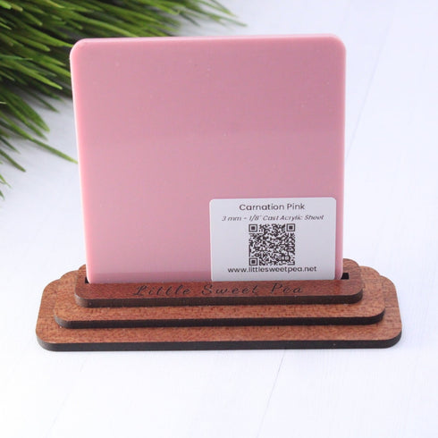 Carnation Pink - 1/8" Cast Acrylic Sheet