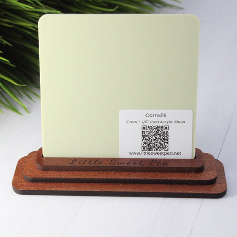 Cornsilk - 1/8" Cast Acrylic Sheet