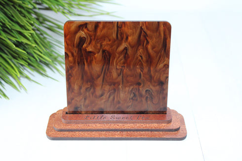 Brown Ripple - 1/8" Acrylic Sheet