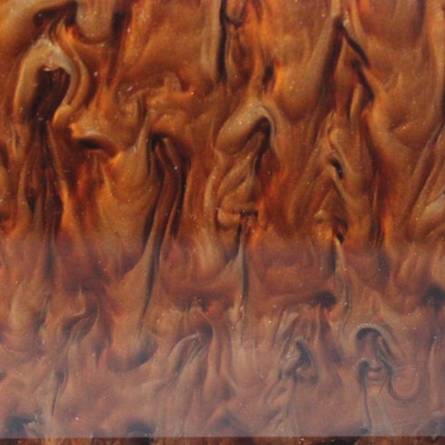 Brown Ripple - 1/8" Acrylic Sheet