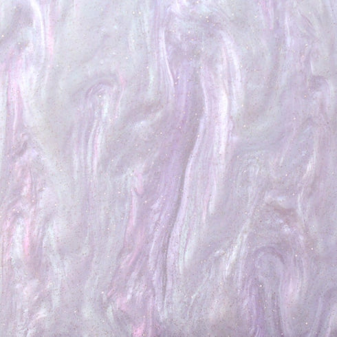 Pearly Purple Glitter Ripple - 1/8" Acrylic Sheet