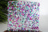 Fushia Pink, White and Teal Glamourous Dots - 1/8" Cast Acrylic Sheet