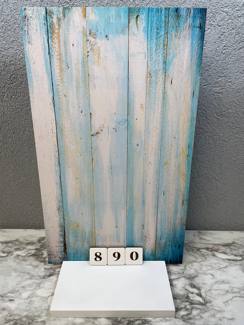 0890 - Teal Barn Wood