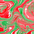 0866 - Red and Green Swirl