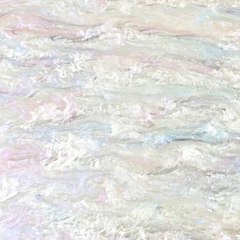 Pearly White Glitter Ripple - 1/8" Acrylic Sheet