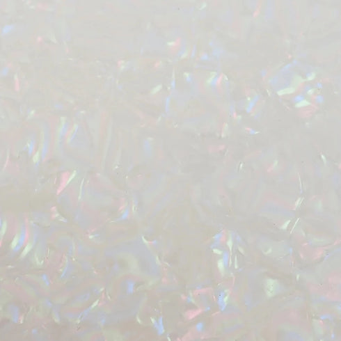Pearly White Iridescent Maze - 1/8" Celluloid - Acrylic Sheet
