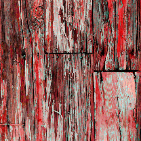 0812 - Red Rustic Barn Wood