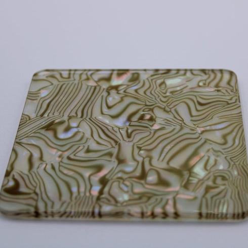 Soft Iridescent Maze - 1/8" Celluloid - Acrylic Sheet