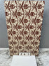 0285 - Brown Linen Damask