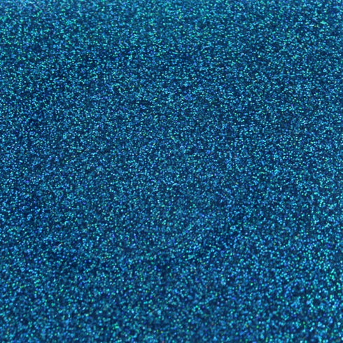 Cyan Holographic Blue Glitter - 1/8" Acrylic Sheet