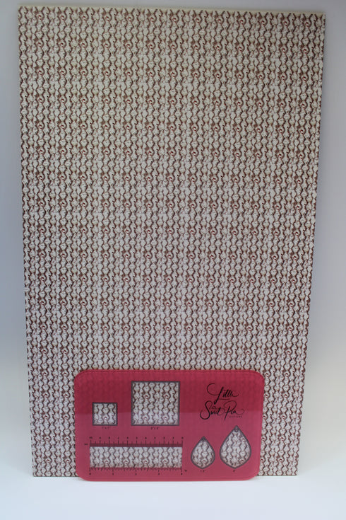 6015 - Micro Baseball Leather Repeating Pattern