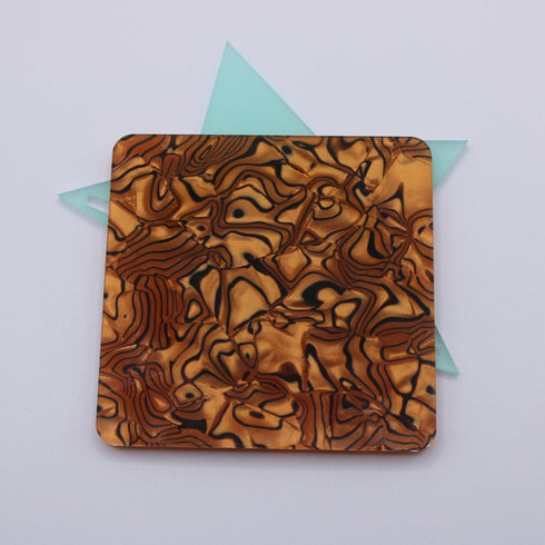 Copper Maze - 1/8" Celluloid - Acrylic Sheet