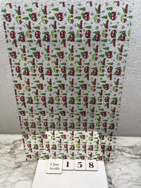 0158 - Christmas Plaid and Camper