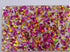 Fushia Pink and Gold Glamourous Dots - 1/8" Cast Acrylic Sheet
