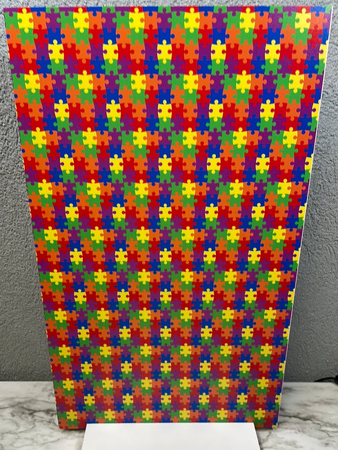 2485 - Puzzle Pieces - Autism Awareness