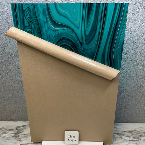 0001 - Turquoise Abstract Agate