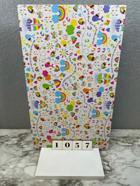 1057 - Rainbow Fun Dark Skin Baby