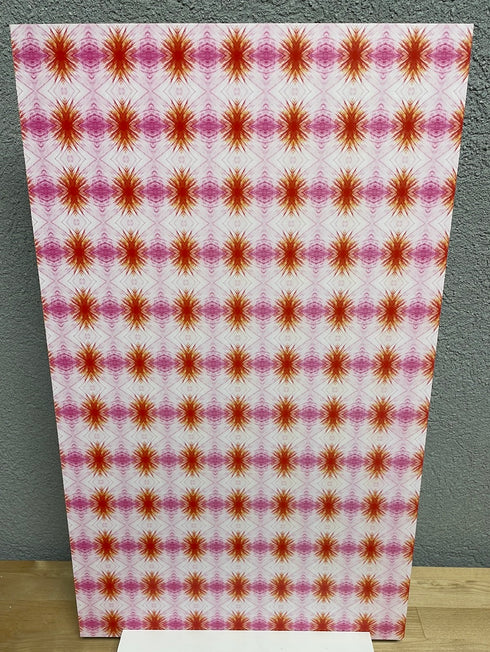 3045 - Pink and Red Boho Flowers