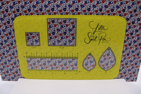 6005 - Micro Red, White and Blue Patriotic Flowers