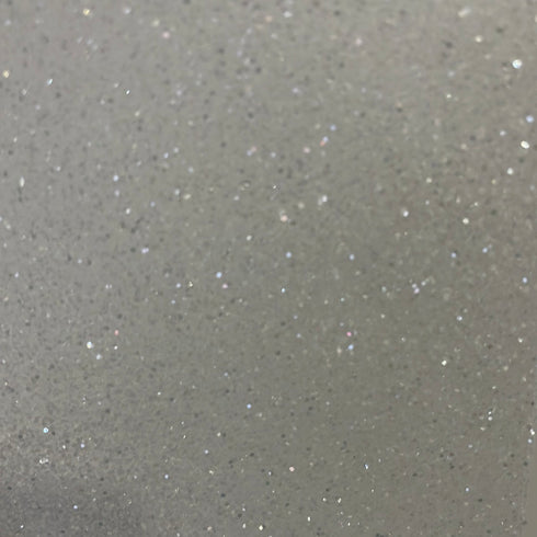 Snow White Glitter - 1/8" Acrylic Sheet