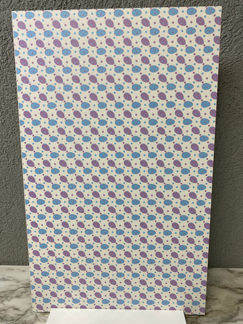 1077 - Purple & Blue Dino Eggs