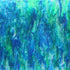 Blue Cyan/Lime Green Ripple - 1/8" Cast Acrylic Sheet