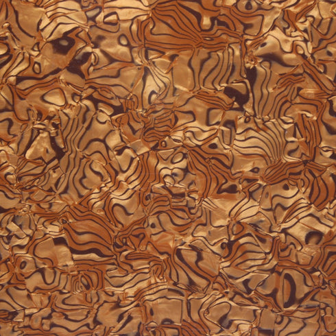 Copper Maze - 1/8" Celluloid - Acrylic Sheet