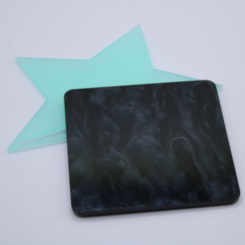 Black Ripple - 1/8" Acrylic Sheet