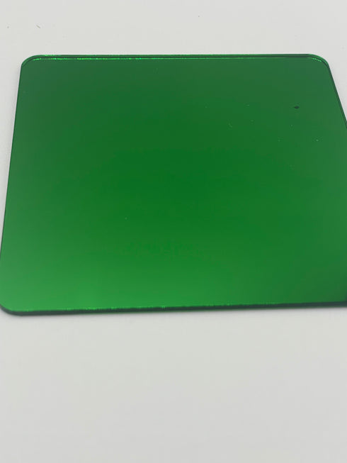 Green Mirror - 1/16" Extruded Acrylic Sheet