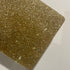 Gold Nugget Glitter 1/8" Acrylic