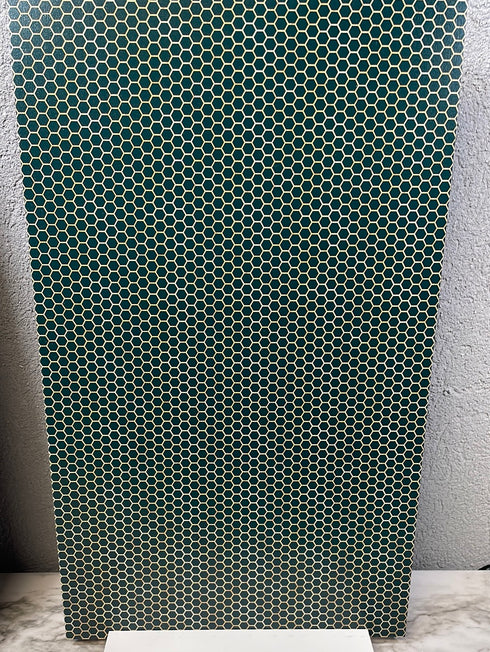 2567- Green Honeycombs