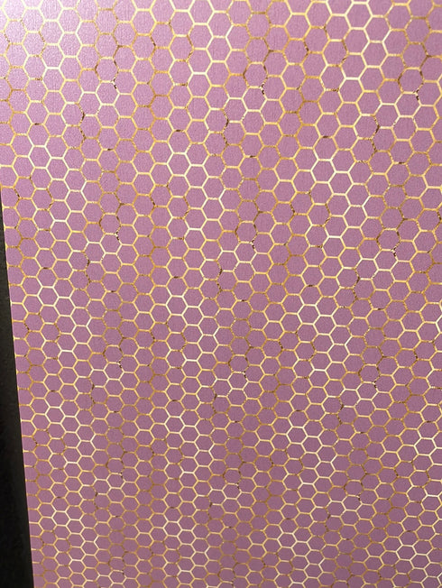 2566 - Rose Pink Honeycombs