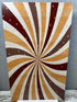 2573 - Coffee Strip Swirl