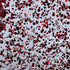 Red and White Glamourous Dots - 1/8" Cast Acrylic Sheet