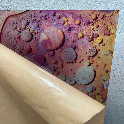 0933 - Abstract Paint Pour